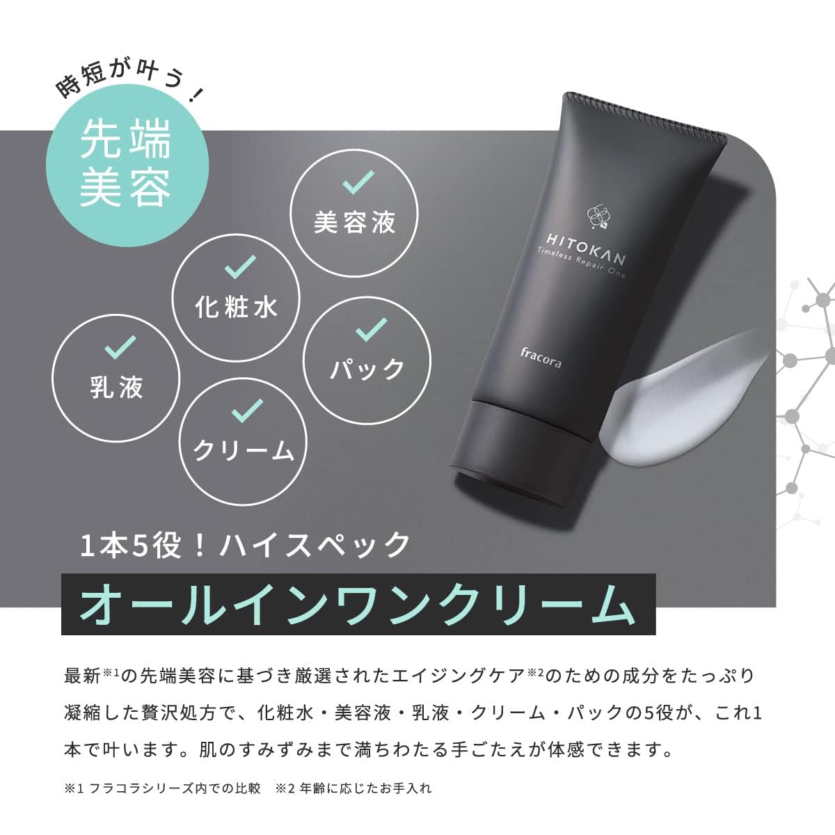 Amazon.co.jp: ○HITOKAN タイムレスリペアワン GR 30g : ビューティー